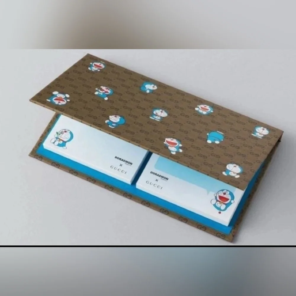 NEW Gucci x Doraemon Collab Japan Exclusive Hard Cover A5 Notebook and Notepad